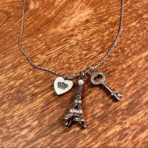 Juicy Couture Eiffel Tower Pendant Necklace